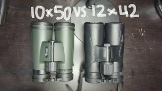 Unboxing Comparison amp Review Between 10X5012X42 VIRTUAL Binoculars WATERPROOFFOGPROOF amp nitrogen [upl. by Felt637]