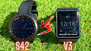 DONT BUY THE WRONG ONE Garmin S42 vs Shotscope V3 [upl. by Eisiam]