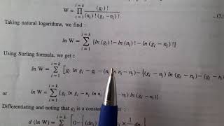 Fermi Dirac Distribution of Statistics [upl. by Poul]