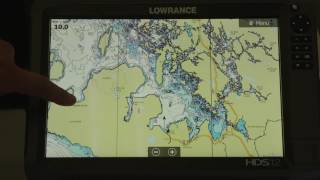 Autorouting on Lowrance HDS [upl. by Aurea]