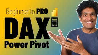 Learn Power Pivot amp DAX for Power BI with 20 Beginner to PRO Examples Sample file included [upl. by Marelya644]