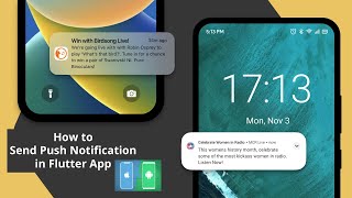 Flutter Push Notifications using Firebase Cloud Messaging FCM API  Background Foreground Terminated [upl. by Collins]