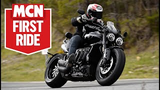 Excess all areas 2024 Triumph Rocket 3 Storm range ridden amp rated  MCN Review [upl. by Nahum]