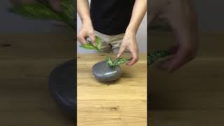 石の上にもカラー zantedeschia on the stone いけばな 生け花 ikebana japaneseculture 暮らし カラー [upl. by Enoved133]