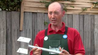 How To Set Up Post Supports For A Carport  DIY At Bunnings [upl. by Doone]