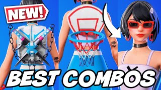 BEST COMBOS FOR NEW EVIE SKIN SUMMER STRIDER STYLESEASON 3 BATTLE PASS  Fortnite [upl. by Elokin]