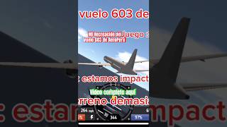 Mi recreación del vuelo 603 de AeroPerú [upl. by Sholem]