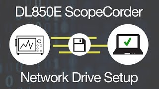 Yokogawa Dl850E ScopeCorder Network Drive FTP client How to [upl. by Upton]