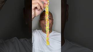 👂 ASMR NERDS ROPE CANDY TROPICAL FRUIT FLAVOR AND EATING SOUNDS 👂asmr shorts [upl. by Nnylyar]