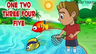 One Two Three Four Five  Nursery Rhymes And Kids Songs With Lyrics [upl. by Acinorav]