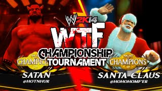 WWE 2K14 Satan vs Santa Claus [upl. by Cully933]