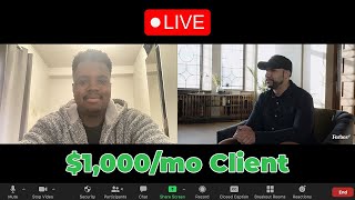 Closing a Forbes Mastermind Client Live  SMMA Sales Call [upl. by Delores]