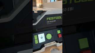 Festool Blade change festool christmas holidays carpentry woodworking carpenter diy amc [upl. by Sirej256]