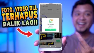 MUDAH BANGET Cara Mengembalikan Foto Video Yang Terhapus Permanen Di Android Tanpa PC [upl. by Warder]