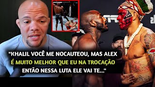 AGORA SURPREENDEU🚨 Anthony Smith MANDA A REAL sobre Khalil e EXPLICA por que Alex Poatan é FAVORITO [upl. by Annalla]