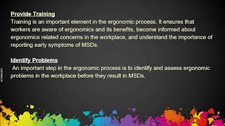 Job Demands Health and Wellbeing Ergonomics [upl. by Llehcsreh]