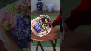 Caring for floral materials is crucial！flowersshortsartdiyhomedecortrending [upl. by Nevuer563]