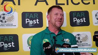 Cape Town City coach Eric Tinkler is attending the CAF A License at SAFA House [upl. by Nairbo]