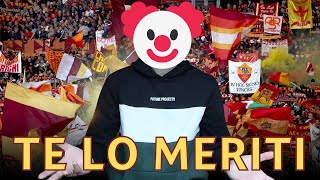 VI MERITATE I FRIEDKIN 🤡 TIFOSI VERGOGNATEVI VOGLIO DE ROSSI SUBITO  RomaFanz17 [upl. by Airyt]