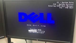 DELL PowerEdge server BIOS setup [upl. by Janka]