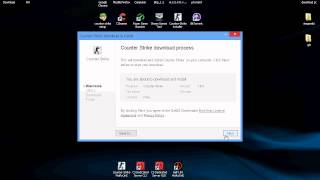 how to download counterstrike 16 steam warzone half life and hlds server [upl. by Damas]