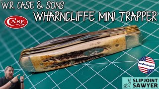 Case XX 65 Bonestag Wharncliffe Mini Trapper Pocket Knife 65329 65207W SS [upl. by Dirrej]