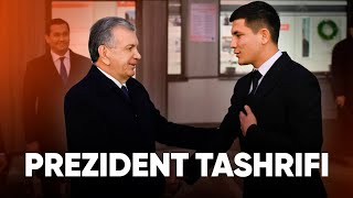 Prezdentimiz Shavkat Mirziyoyev quotRegistonquot Uchtepa akademiya filialiga tashrif buyurdilar [upl. by Tenom]