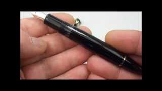 Montblanc 146 Le Grand Fountain Pen Review [upl. by Nylirek]