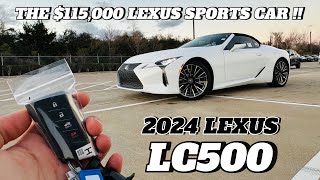 2024 Lexus LC500 Convertible WAY AHEAD OF ITS TIME [upl. by Caughey506]