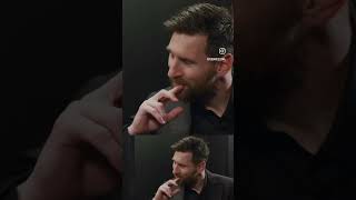 Messi has officially listened to the three finalist of FC Barcelona’s 125th Anni song messi fcb [upl. by Ahsiym]