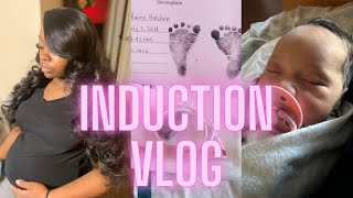 I Got Induced at 39 Weeks  Labor and Delivery Vlog as a FTM [upl. by Settle]