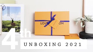 Louis Vuitton Desk Agenda Cover Unboxing [upl. by Yetsirhc]