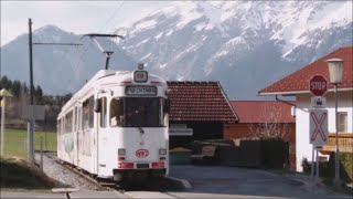 Innsbruck Stubaitalbahn am 7 April 2009 [upl. by Ellenehc]