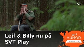 Leif gör ljud på älgpasset  Leif amp Billy [upl. by Ahseekal257]