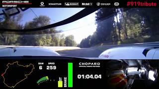 The 919 Tribute Tour Onboard record lap Nordschleife [upl. by Aisyla489]