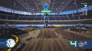 Supercross 4  The Greatest Custom Track of ALL TIME [upl. by Rahal864]