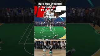 Best jumpshot for 6’56’9 build with 84 3pt or mid range shot nba2k25 [upl. by Anar]