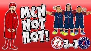 🚫MCN NOT HOT🚫 Bayern vs PSG 31 Parody Goals Highlights Champions League 2017 [upl. by Dorweiler]