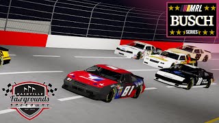 MRL Busch Series Season 2  Nashville Fairgrounds Race 9 [upl. by Mellisent466]