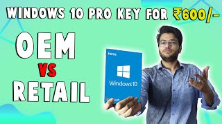 Where to BUY Windows 10 PRO License cheaper RETAIL vs OEM  Which one is For You [upl. by Oiliduab]