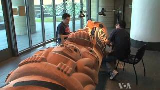 Totem Pole Art Preserves Native American Culture [upl. by Acinoryt784]