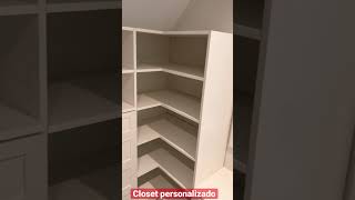 Personalizado closet con luces led [upl. by Buckels]