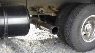 4 Inch Diesel Exhaust On My GMC W5 with an Inline 6 Isuzu Diesel [upl. by Zoi]