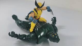 XMEN 97 Wolverine vs TitaniumMan Fight stopmotion animation [upl. by Eenaffit446]