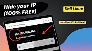 How to Install OPENVPN in Kali Linux and hide your IP address  Full Tutorial [upl. by Katzen298]