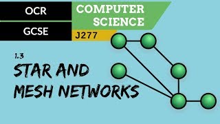 28 OCR GCSE J277 13 Star and mesh networks [upl. by Eran]