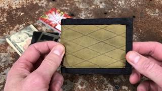 Flowfold Vanguard Limited Billfold Minimalist Wallet Review 3 years EDC [upl. by Auhesoj]