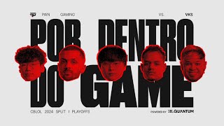 POR DENTRO DO GAME by JBL 🎧  PLAYOFFS CBLOL 20241 🆚 VIVO KEYD STARS [upl. by Ivek]