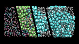 LAMMPS tutorials  VMD tutorial  Practical example [upl. by Jobe]