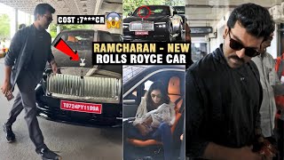 Ram Charan  Luxurious Rolls Royce car  Upasana  Game Changer Movie [upl. by Lavina]